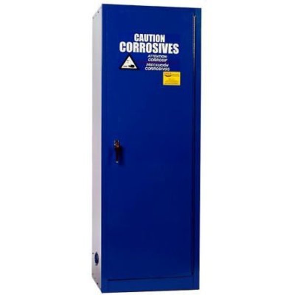 Justrite Eagle Acid & Corrosive Cabinet with Self Close - 24 Gallon CRA2310X